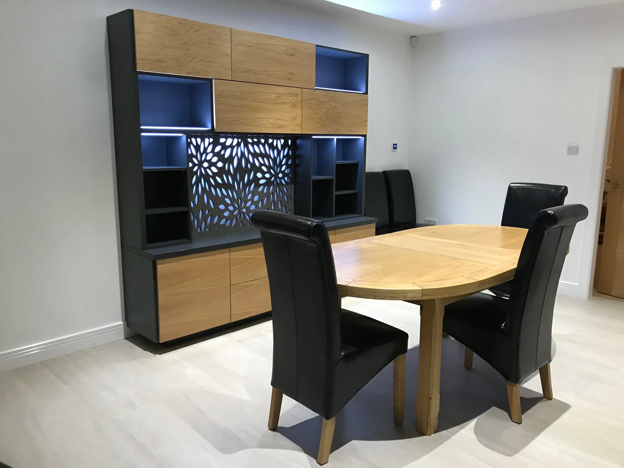 Media Walls by Northwich Kitchens